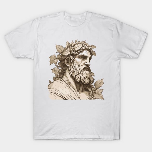 Greek God T-Shirt by PurpleSpacetime